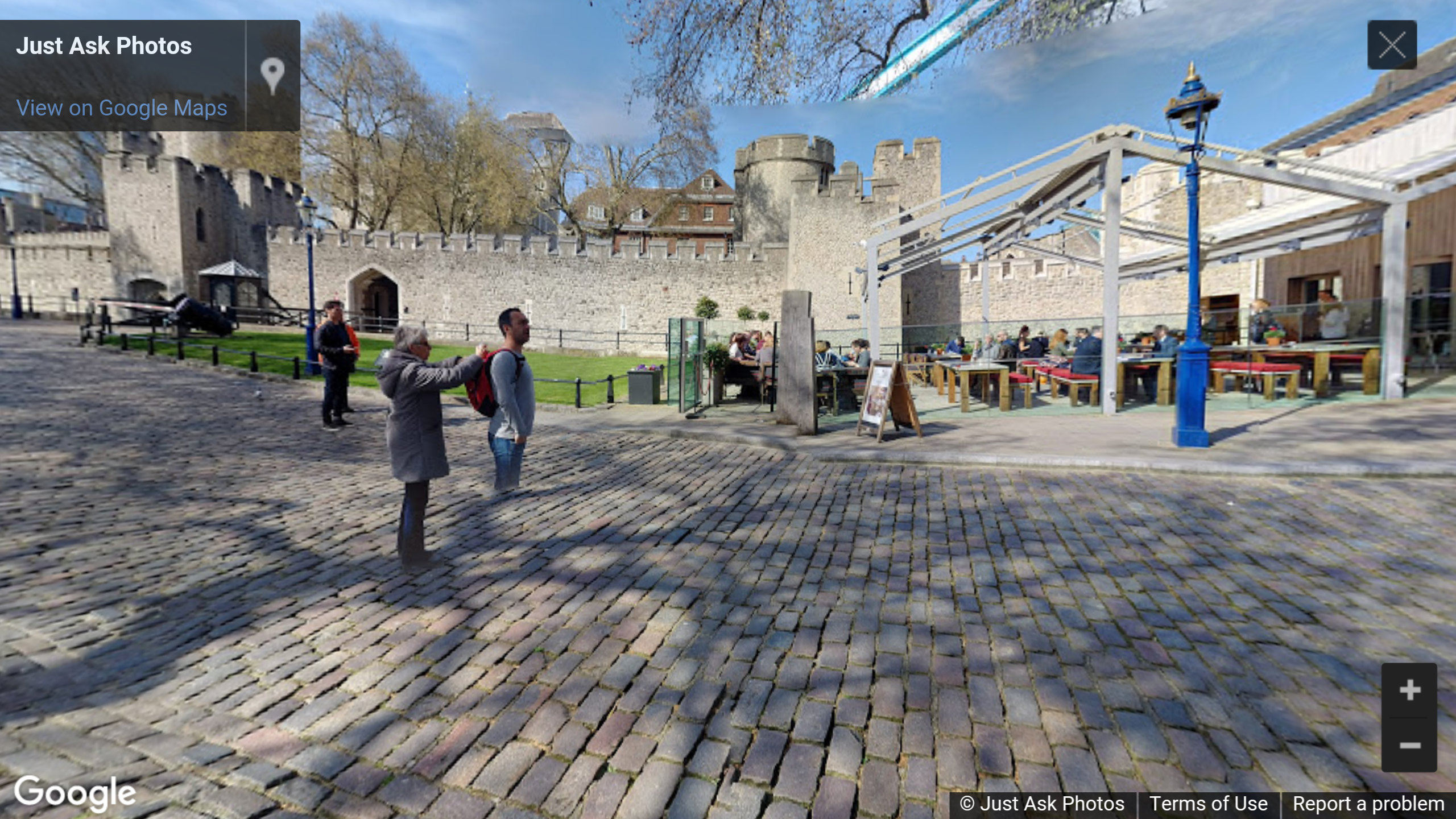 The Perkin Reveller, The Wharf, Tower of London, London, UK photosphere
