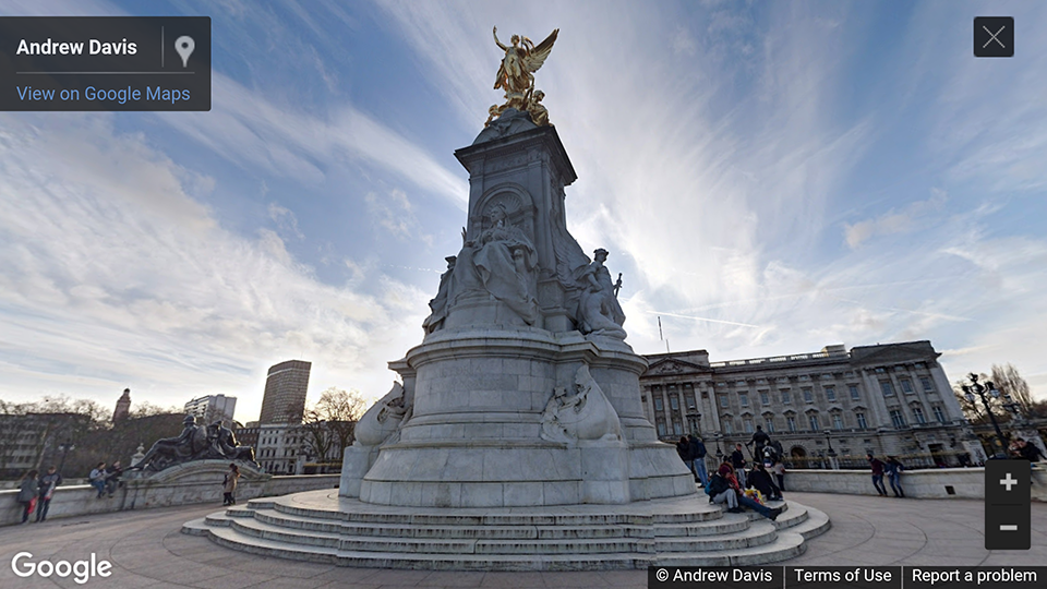 Victoria Memorial, London, UK photosphere
